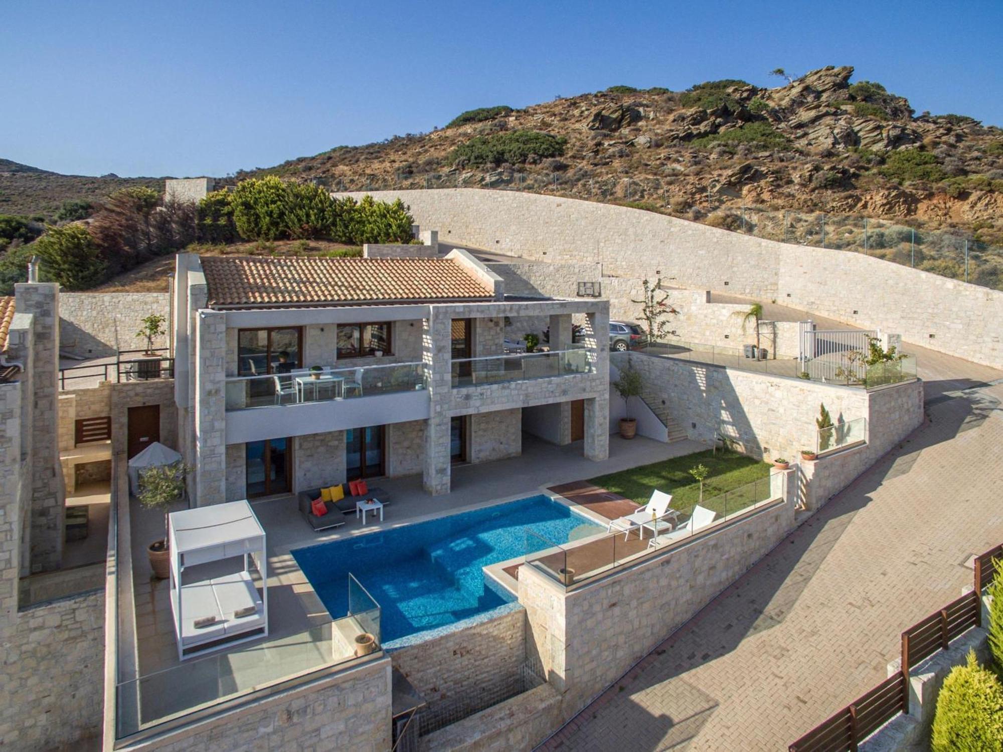 Вілла Omega House In Crete Лигарія Екстер'єр фото