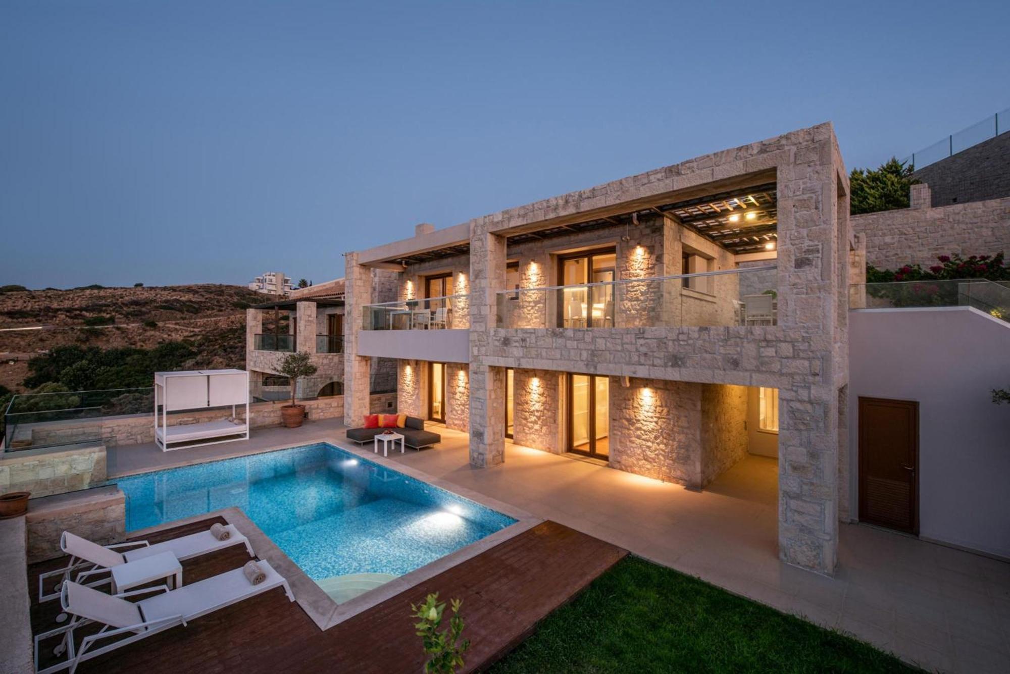 Вілла Omega House In Crete Лигарія Екстер'єр фото