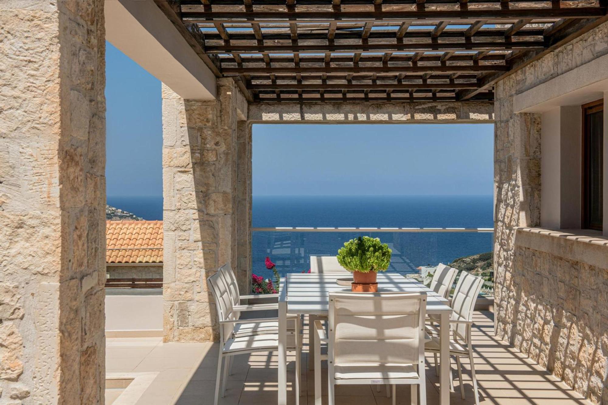 Вілла Omega House In Crete Лигарія Екстер'єр фото